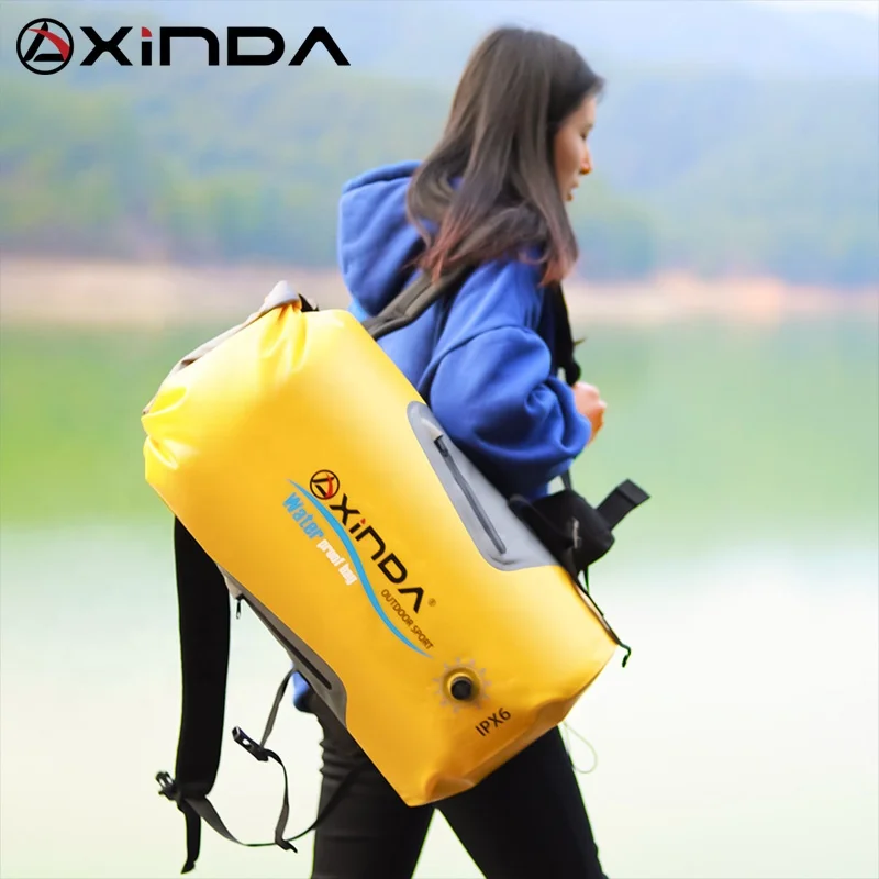 XINDA Camping Gear 25L   Waterproof Backpack for Caving Canyoning Boating Camping Swimming