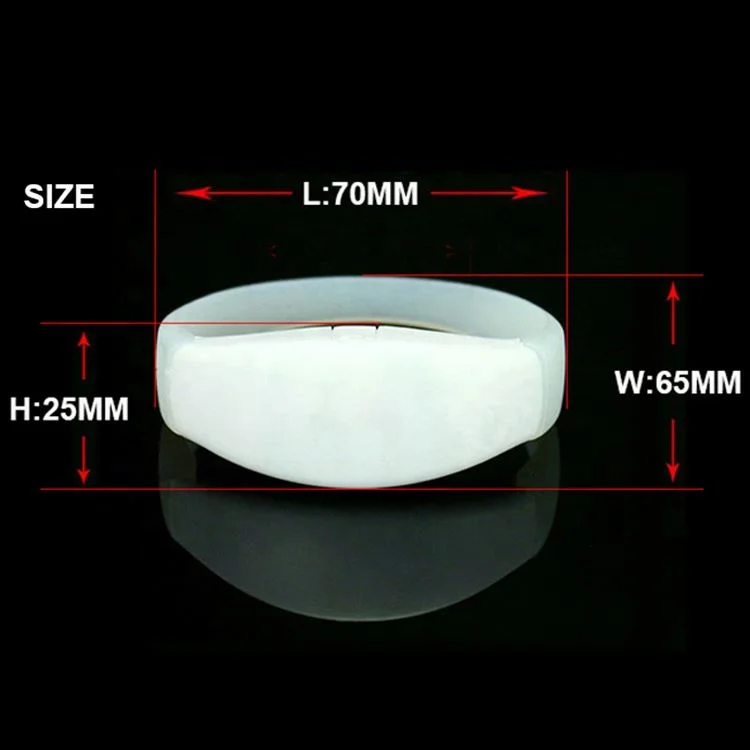 Новый креативный рекламный браслет для свадебной вечеринки светится в темноте программируемая вспышка Радио пульт дистанционного управления светодиодный