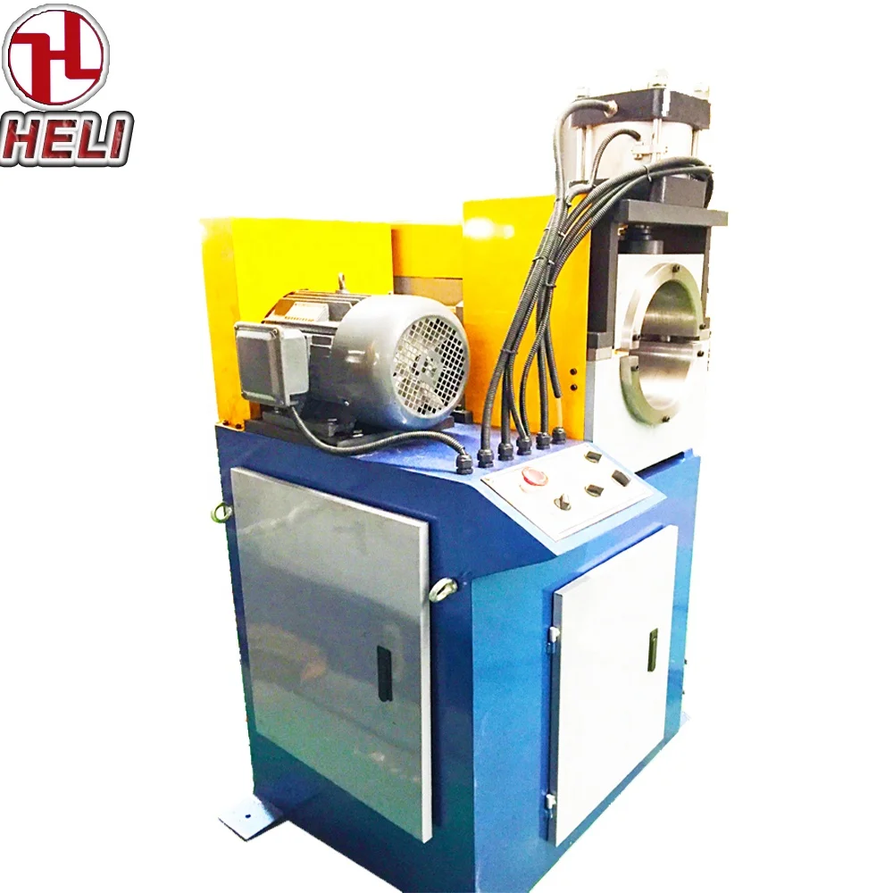 
50-110mm diameter hydraulic steel and stainless steel pipe bevell chamfering machine made in China 