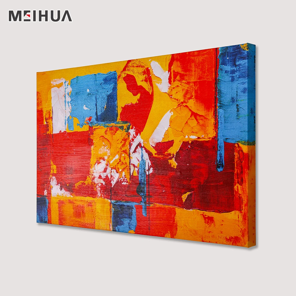 Decorative abstract digital printing custom photo canvas print
