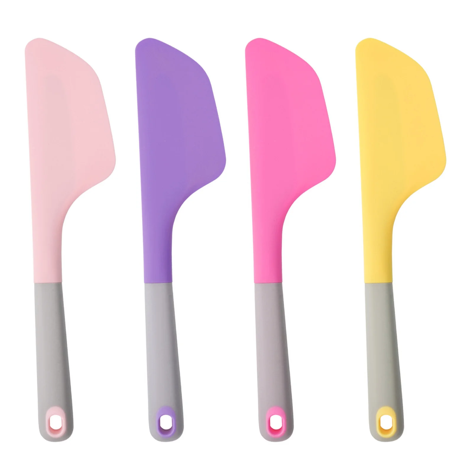 Silicone Bowl Scraper & Spatula, Multipurpose Kitchen Gadget Tool For Scraping Cake Baking, Bread Dough Fondant