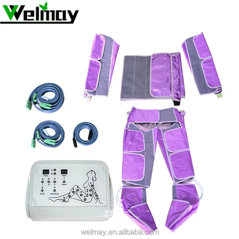 Portable 28 Channels Lymphatic Drainage Pressotherapy Balancer Sport Body Slimming Pressotherapy Air Compression Portable