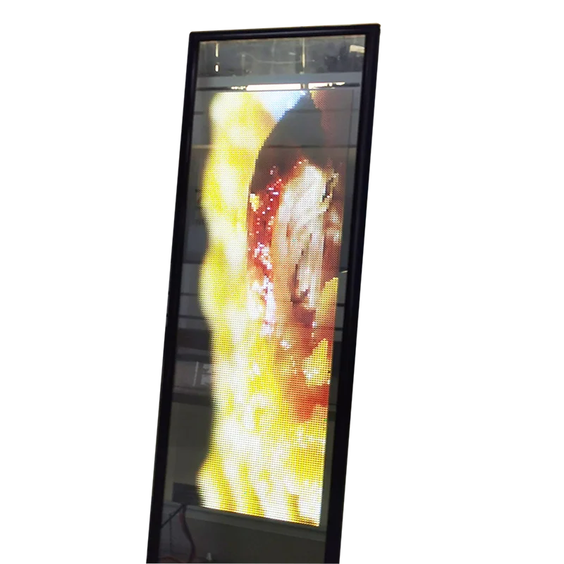 Invisiblee Advertising Led Crystal Film Screen Trans Crystal Screen Display Screens Panel Transparent Led Film
