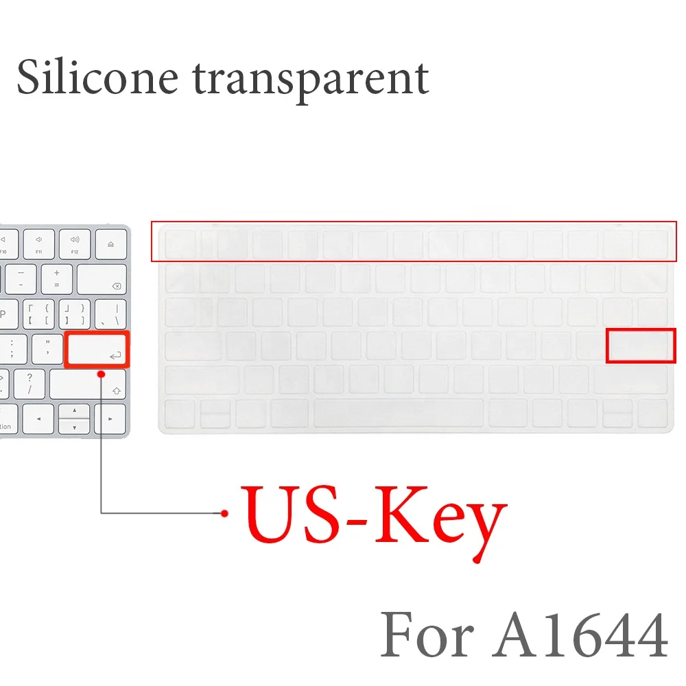 Чехол Magic Keyboard2 на испанском языке силиконовая защитная пленка для клавиатуры Apple A1644 MQ5L2CH/A EU
