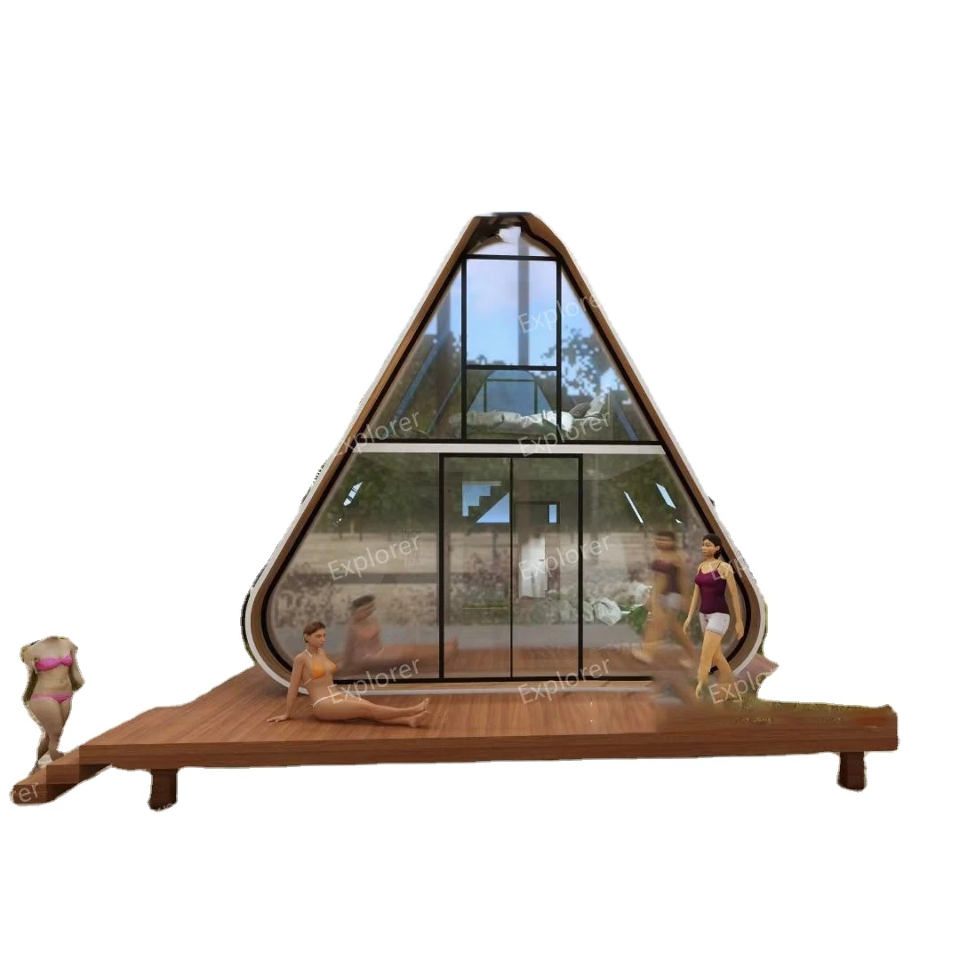 New Design Glamping   Luxury Resort Waterproof Hard Shell  Outdoor Hotel Tent