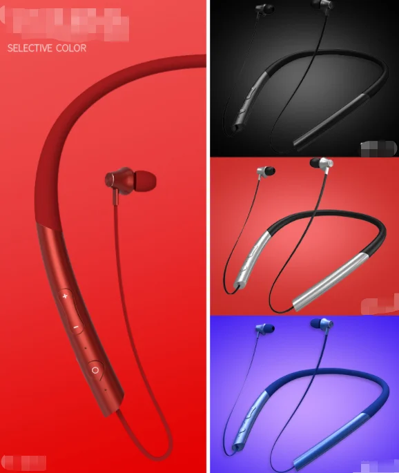 
Waterproof V5.0 Wireless Headphones Sports Running Bluetooth Earphone With Mic 