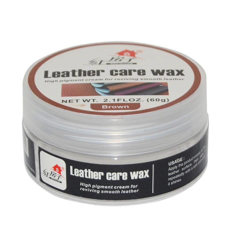 High protecting waterproofing colorless black brown shoe polish leather care wax 60g 100g