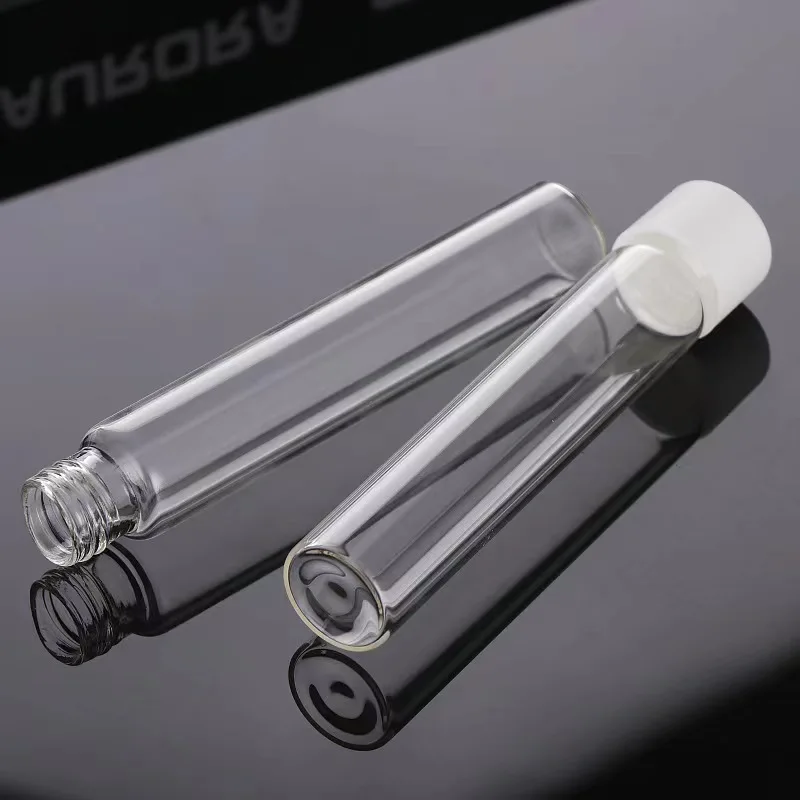 Wholesale custom color and size test tube vase glass blood test tubes with screw caps