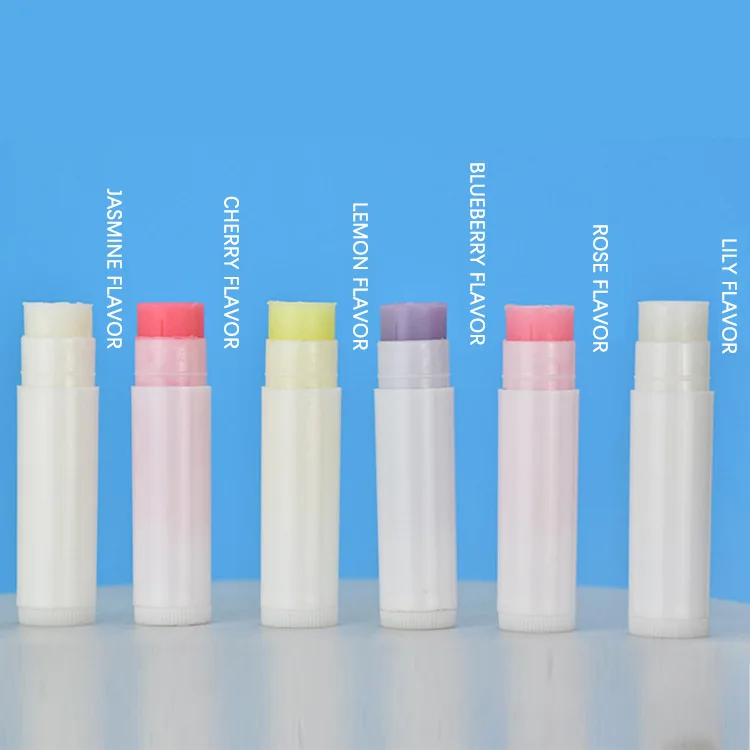 Private Label Flavor Lip Balms Vegan Chapstick Stick Care Lip Balm Makeup Lipbalm New Organic Natural Waterproof Cream Female