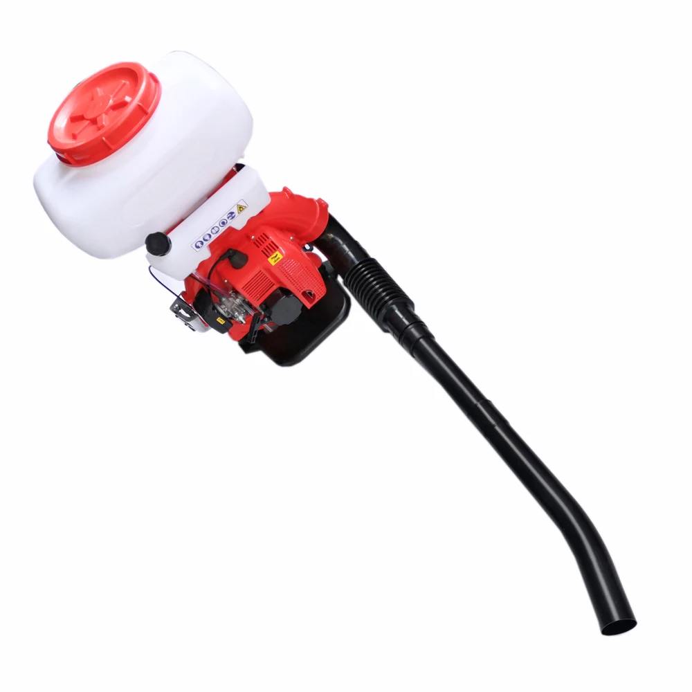 16-литровый бензиновый двигатель Рюкзак Опрыскиватель с электроприводом Электрический стартер Опрыскиватель Duster Сад Сельское