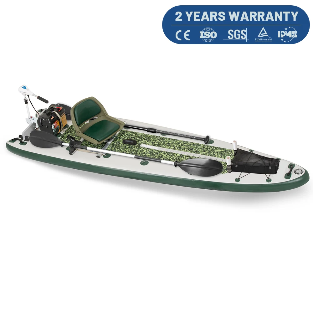 Herofuns high quality fish boat inflatable PVC for sale inflatable fishing kayak whole OEM