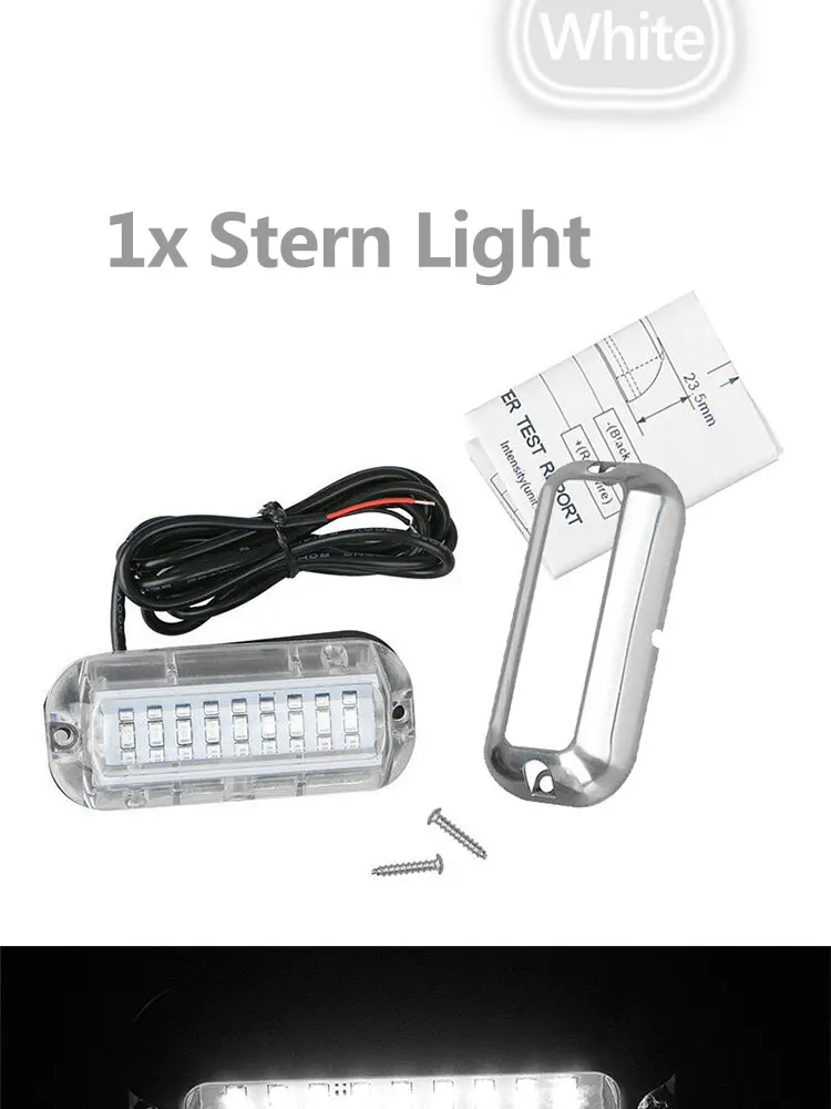Wholesale Yacht Marine Stainless Steel Visible Underwater Light 2835 SMD Led Underwater Light