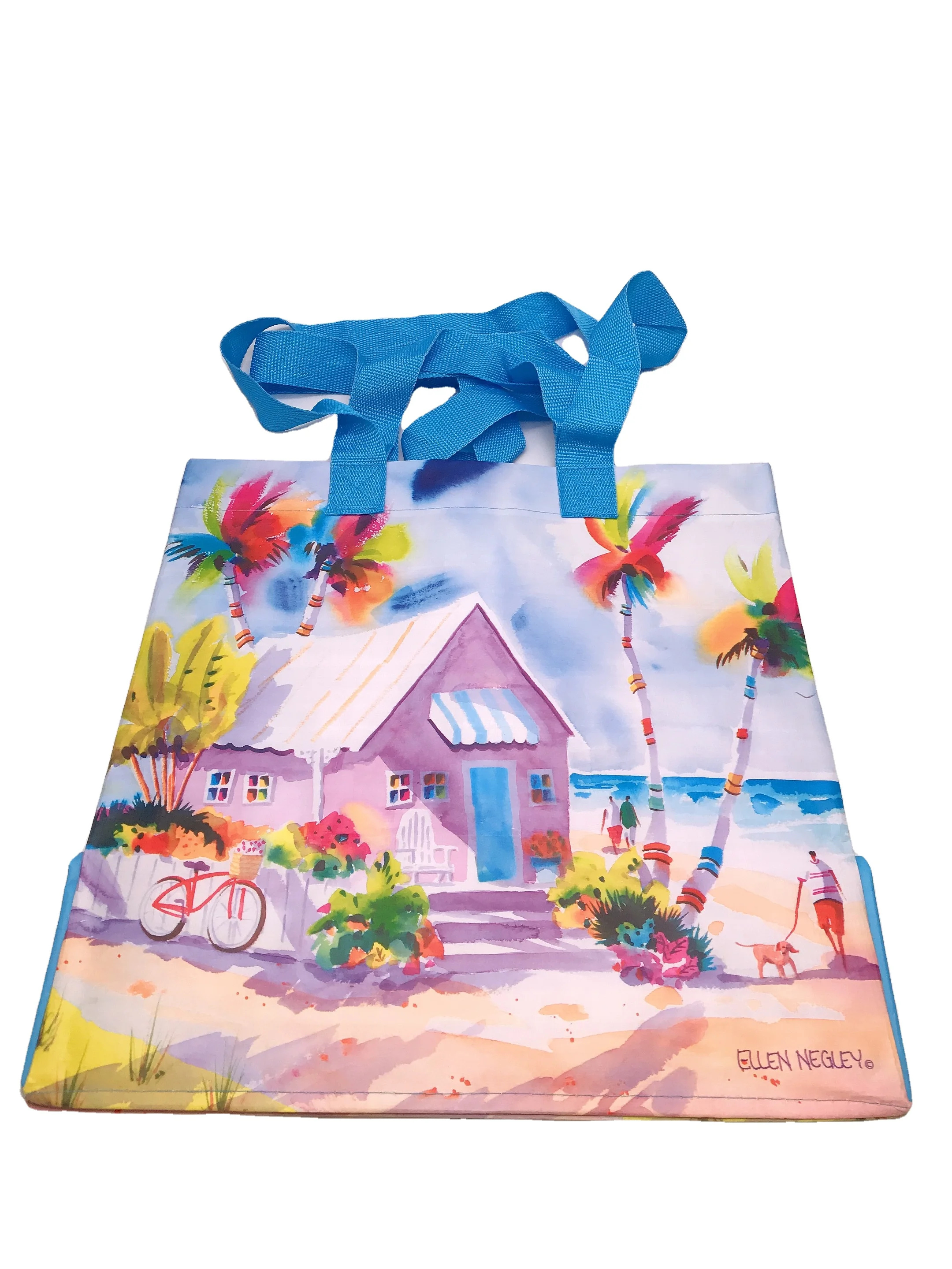 
Trending Hot Products 2020 China Leader customized Oil painting Laminated Eco Friendly Heavy Duty PP Shopping Bags with Logos 