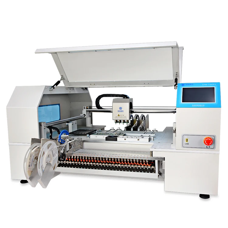 SMT equipment CHMT560P4 4 heads desktop pick and place machine
