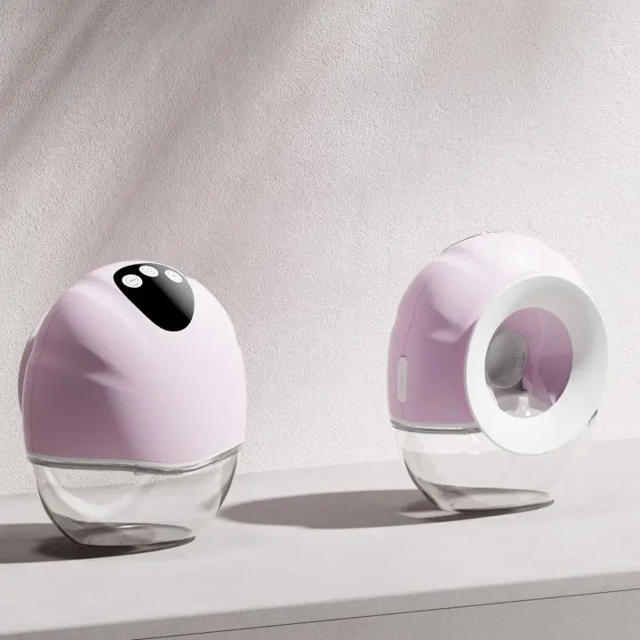 Hospital Grade Waterproof Electric Breast Pump Smart Breast Milking Machine For Woman hands-free breast pump