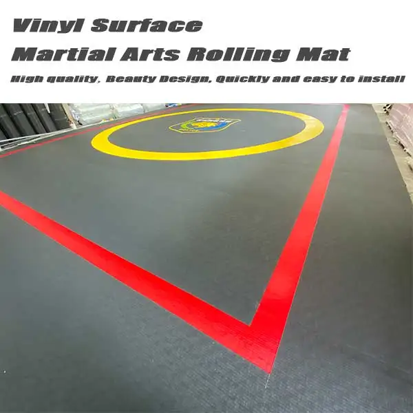 Aikido напольный коврик bjj jiu jitsu flexi roll grappling гимнастический складной для jujitsu виниловый татами товары боевых искусств