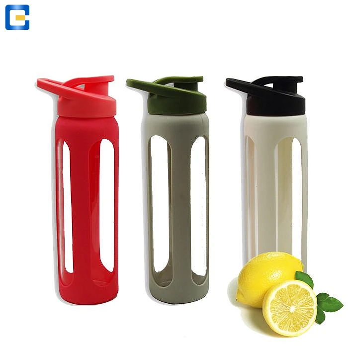 Customize silicone bottle sleeve bpa free soft silicone rubber sleeve for cup