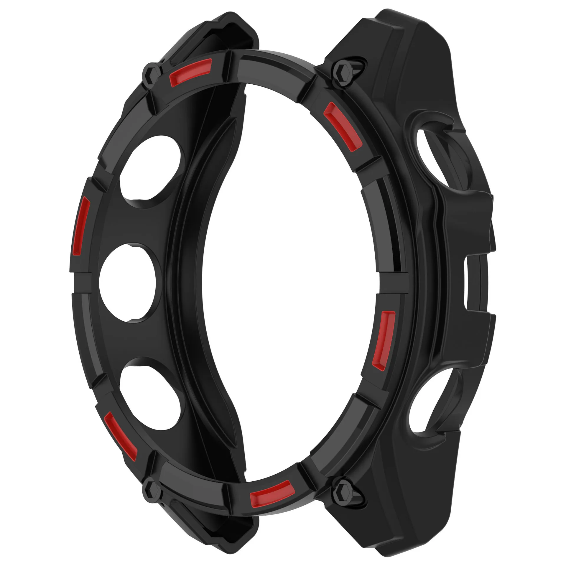 Silicone Sport Watch Case Protective Half-Pack Armor with Hollow for Garmin Enduro3 for Garmin 3