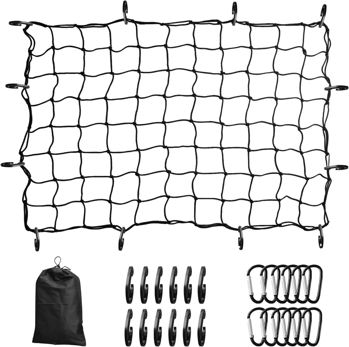 180*120cm /120*90cmTruck bed cargo protection net for cars, ATVs, boats, off-road vehicles, lorry trailers and snowmobiles