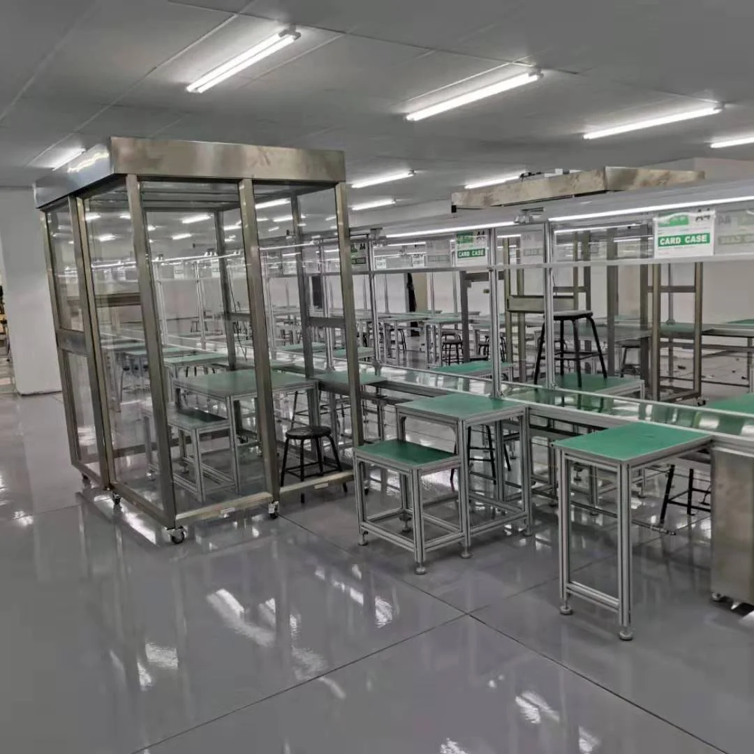 Carst Double Layer Belt Conveyor Line Electronics Devices Assembly Line Heating Blender Assembly Line Conveyor Machine For Food