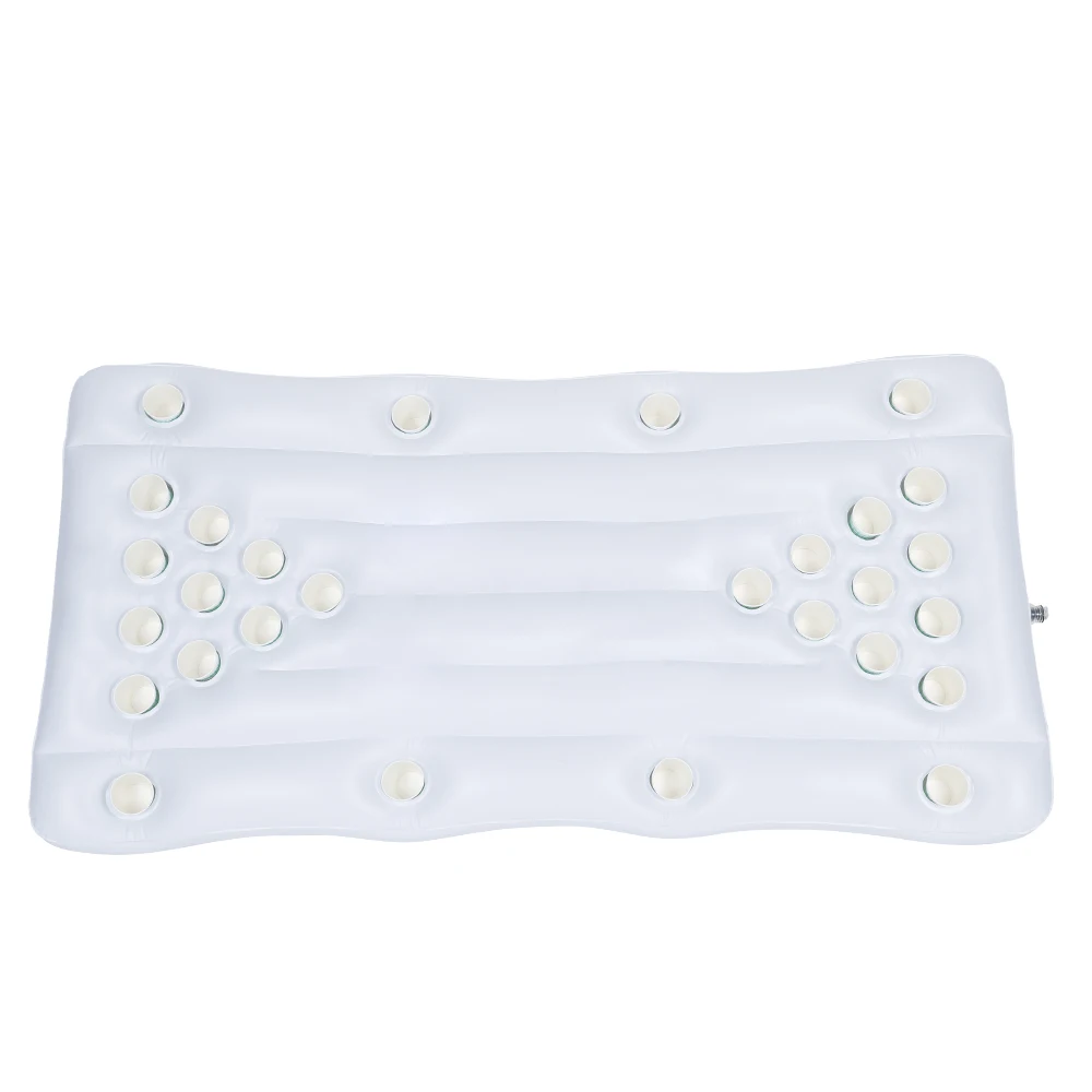 Customizable Water Party PVC inflatable lounge raft pool beer pong ball table floating