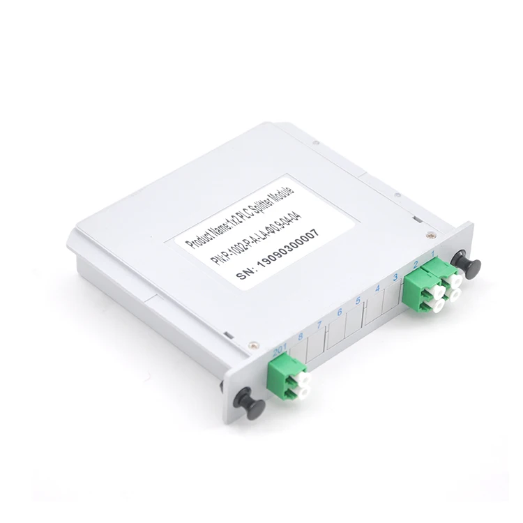 Factory Directly PLC Splitter Device LC/APC 2x4 Insertion /LGX /Cassette type Fiber Optic fiber optic equipment