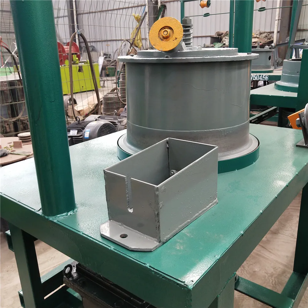 Pulley wire drawing machine for making nails