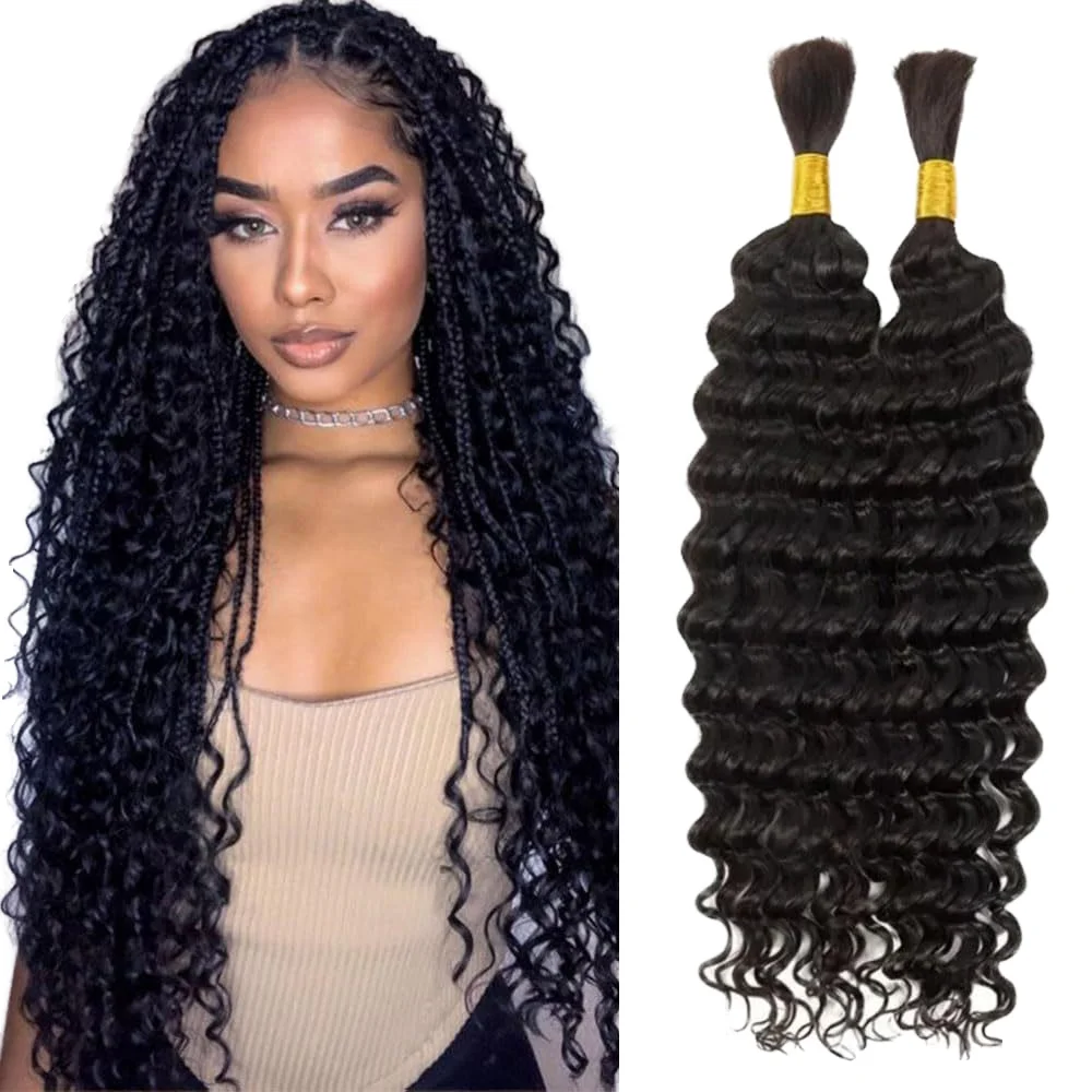 18 inch artificial hair extensions toupee French curls wigs hot synthetic wigs Black curly hair Deep wave Curl hair extensions