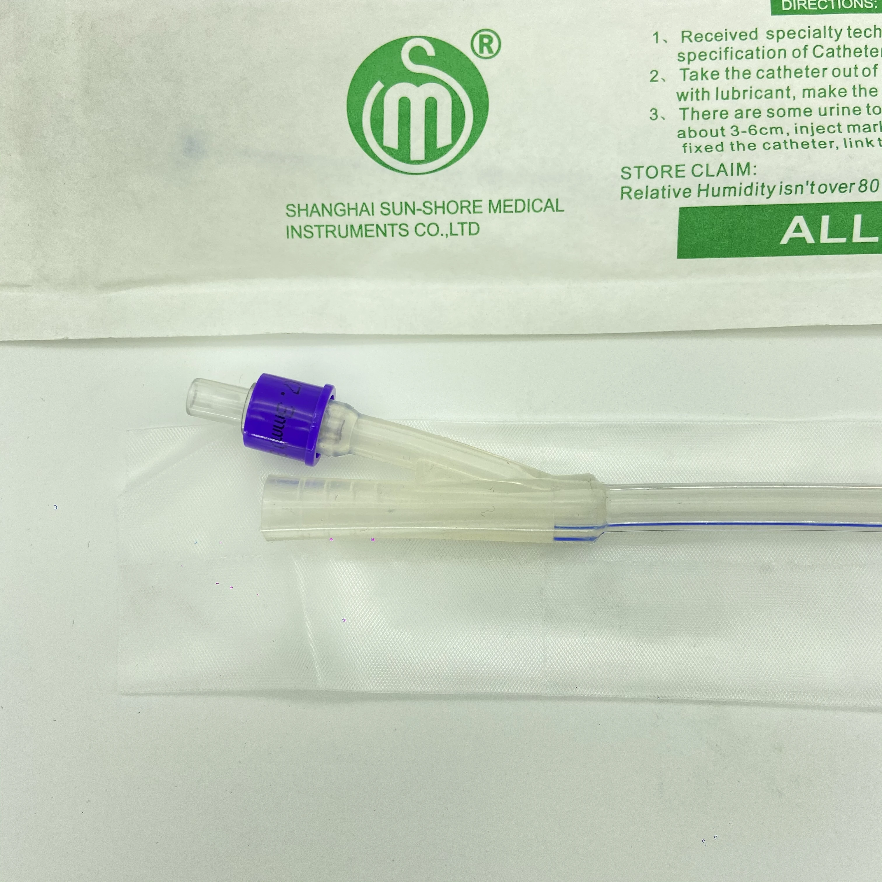 Silicone Foley Silicone Foley CatheterPrice Medical 2-Way Or 3-way Disposable Medical 100% Silicone Foley Cath