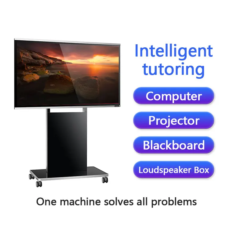 Bulldex Wholesale 55 inch LED projection touch screen All In One Flat Panels Smart Interactive Whiteboard