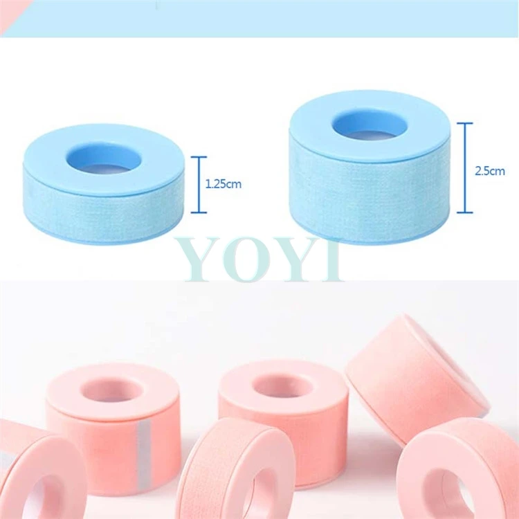 Silicone Gel Lash Tape in Beige for Gentle Adhesion on Sensitive Skin