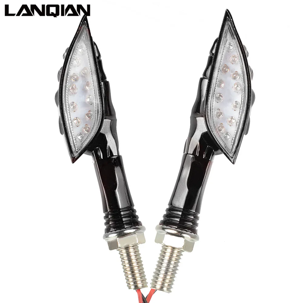 Universal motorcycle Turn Signal lighting LED turn light accessories for YAMAHA MT125 MT 125 MT-125 YZF R1 R3 R6 R25 YBR250