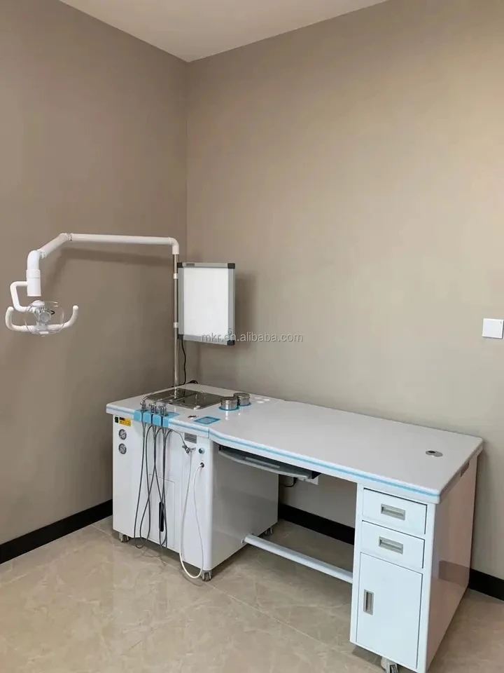 High quality  luxurious  ENT  units Treatment workstation endoscope camera ent examination unit with soft Chair