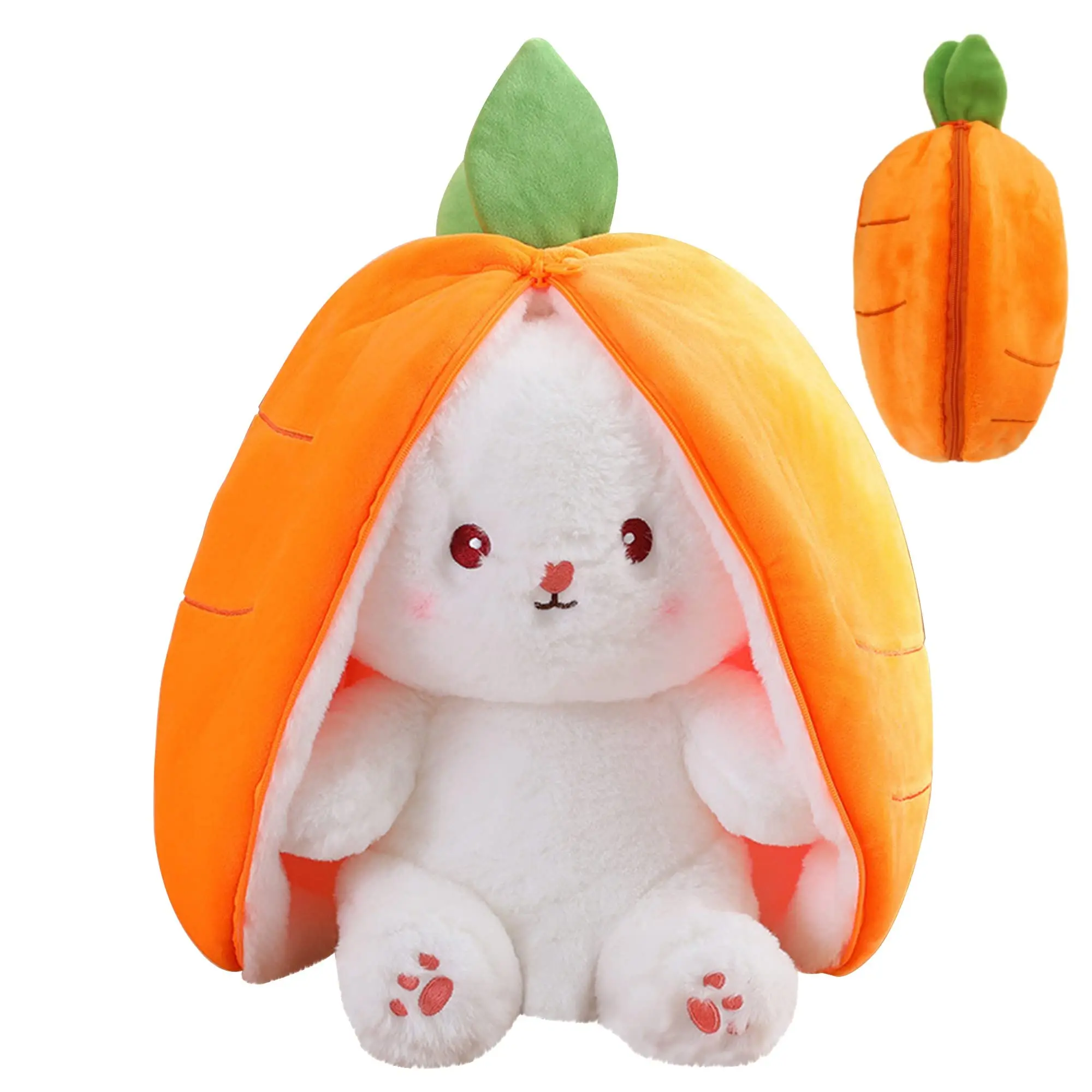High Quality Bunny Rabbit Plush Toys Plush Carrot Rabbit Funny soft Toys for Kids Gifts