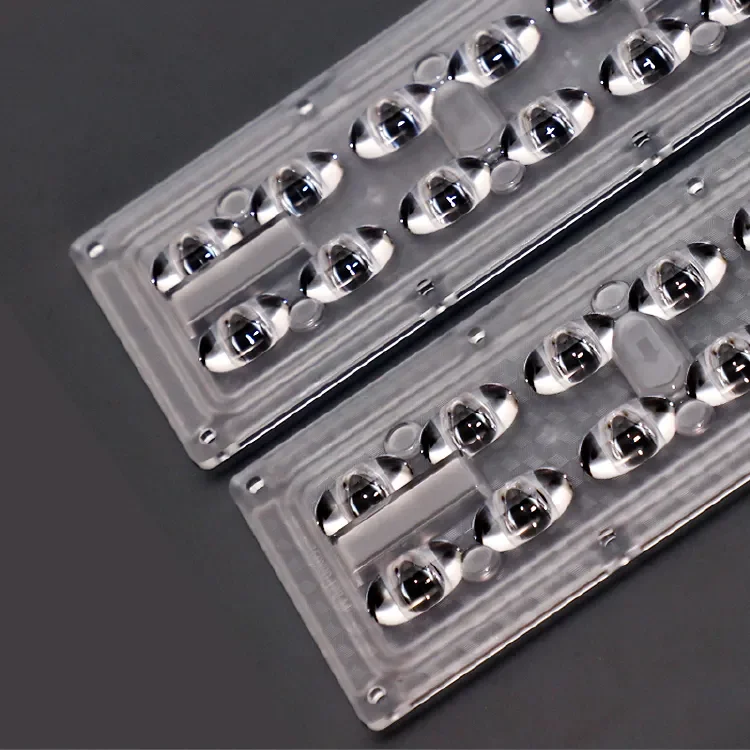 China 150*75 Degree Optical Led Street Light Glass Cob Led Lens 78Mm Kl-Sl78-31-2