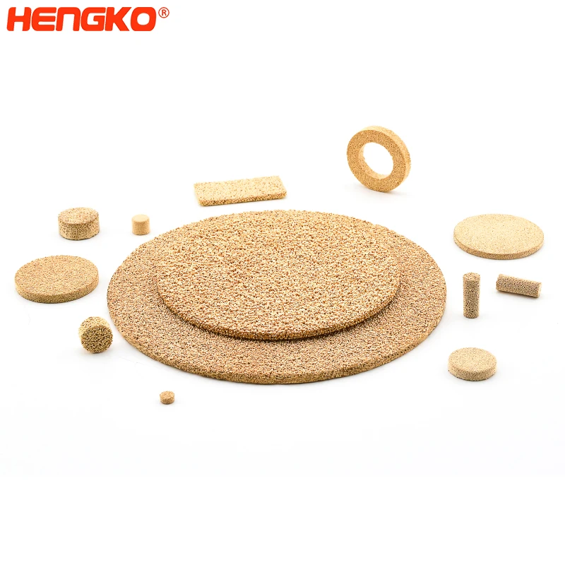 OEM Sintering Filter Element Disc 316L Stainless Steel 0.5micron Sintered Metal Filter Sheet