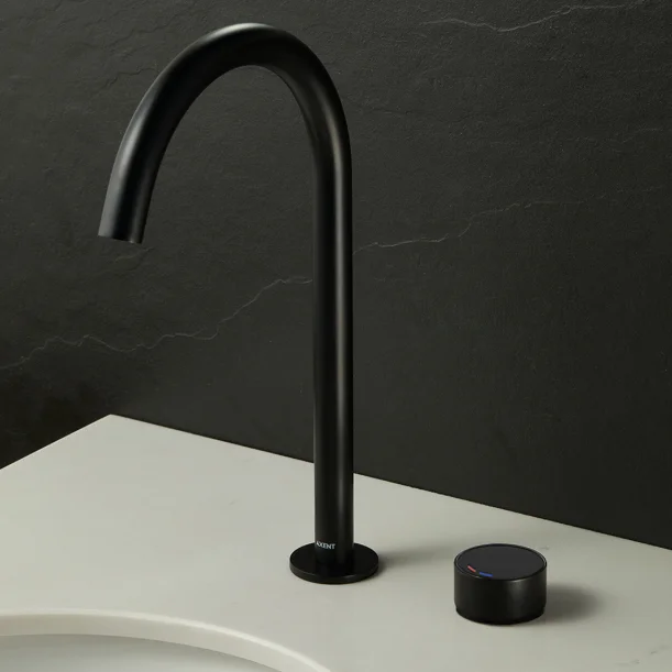 AXENT high quality unique design matte black sensor faucet use for bathroom