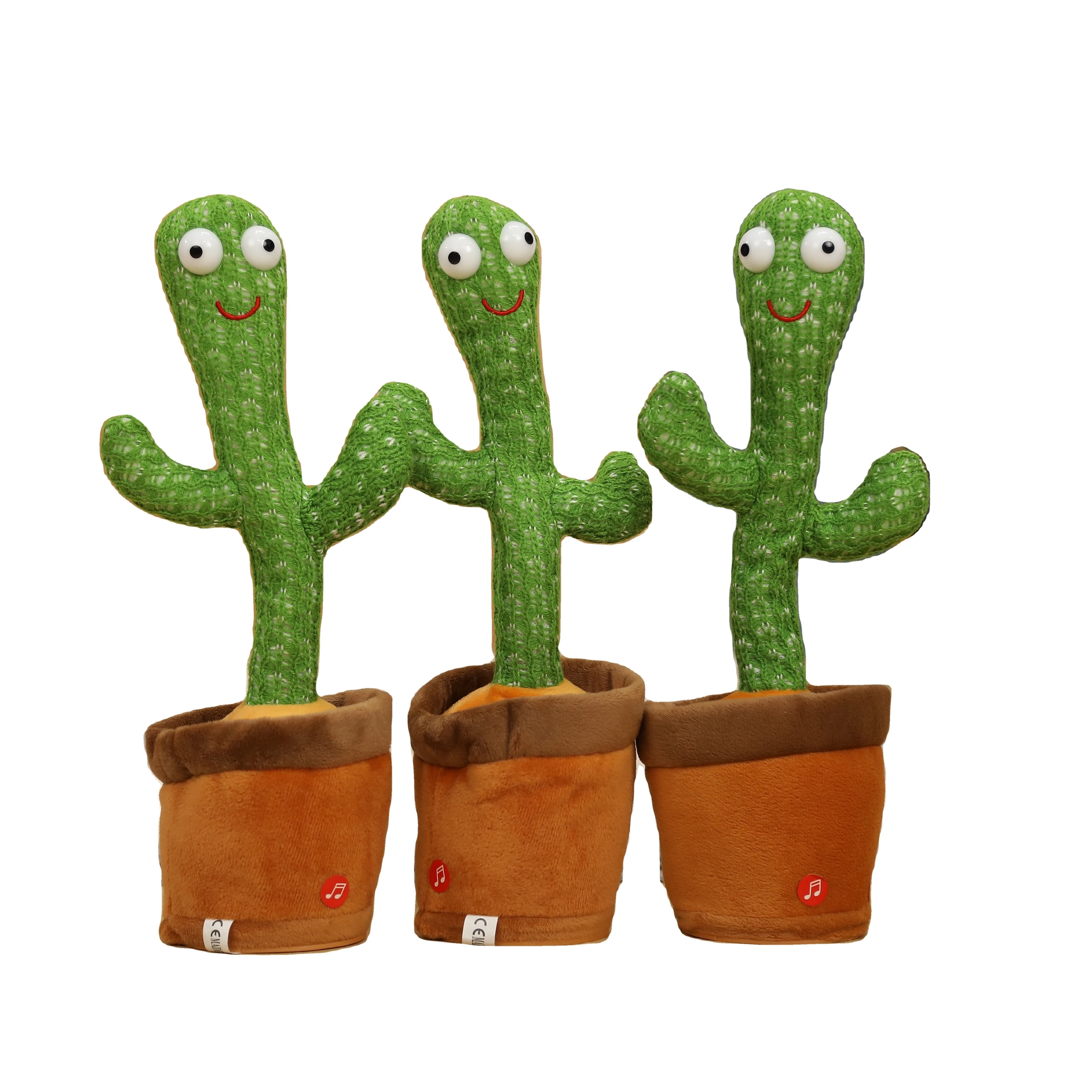 2024 valentine critters kids Cactus  dolls soft toy guangdong unique functional halloween electric inside out stich plush toys