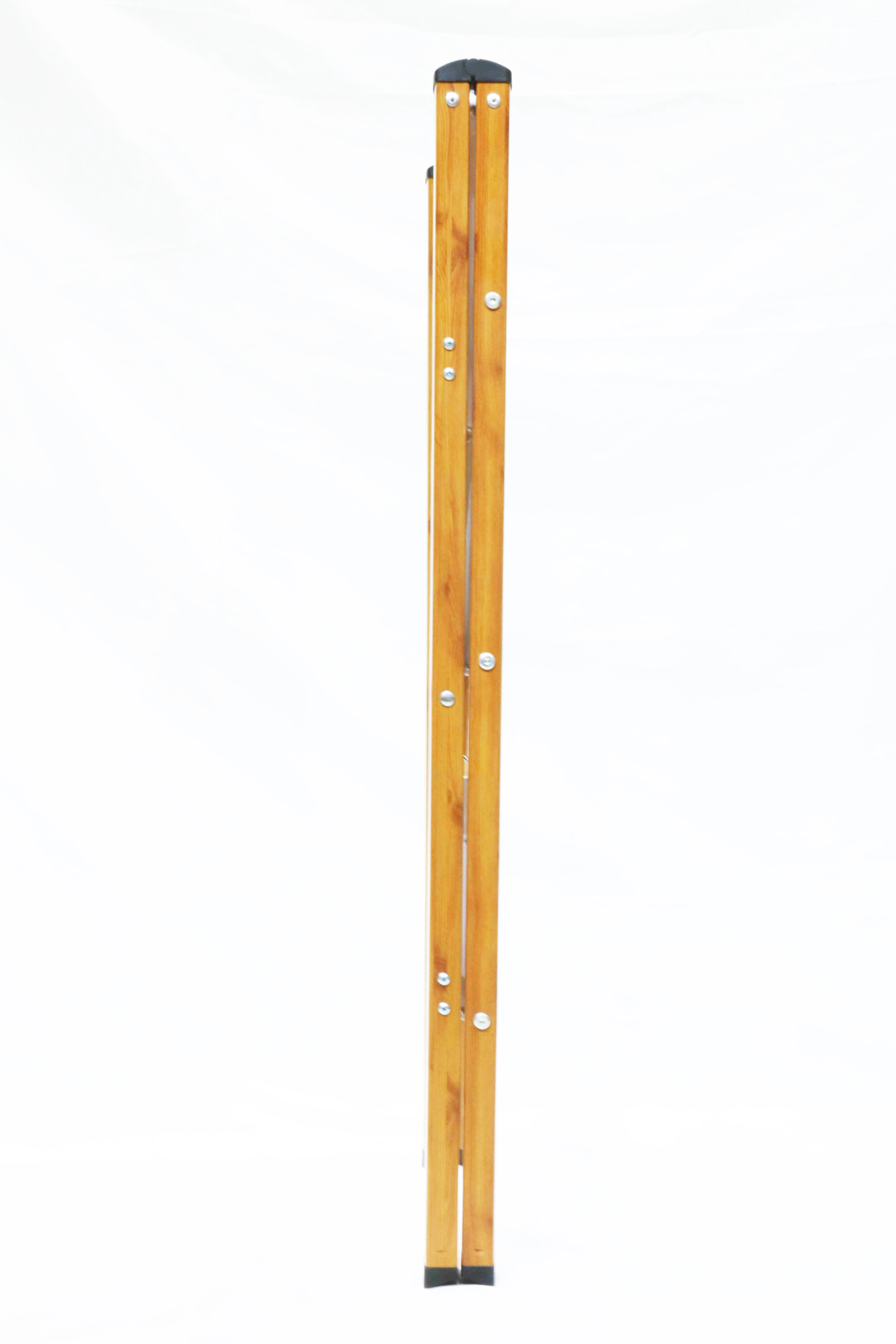 Collapsible Folding Ladder Household Durable Aluminum Step Ladder Foldable 3-Step Foldable Compact Step Stool