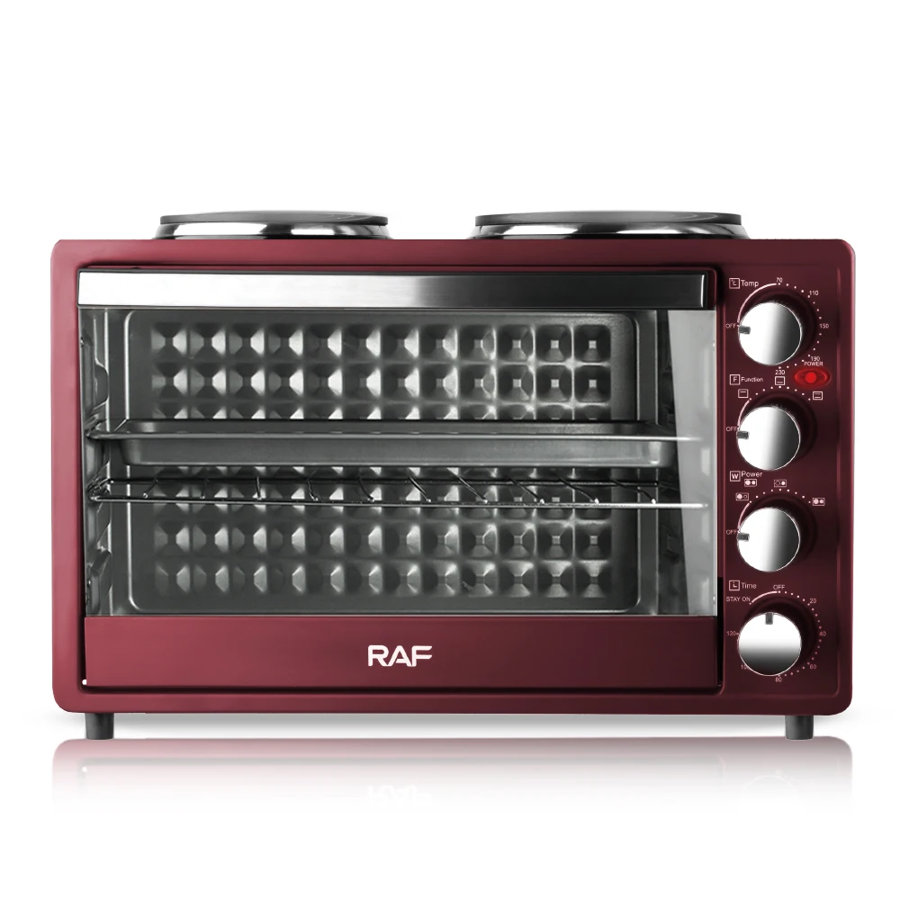 40L Electric Toaster Oven with 2 hot plates in top Kitchen Appliances for household