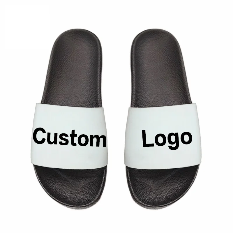 Printing your own logo on Slider slippers Embossed logo Slipper for Summer