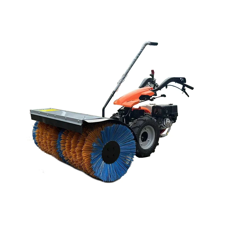 Full-automatic Snow Cleaning Machine Snow Removing Machine Winter Road Snow Roll Brush Power Sweeper