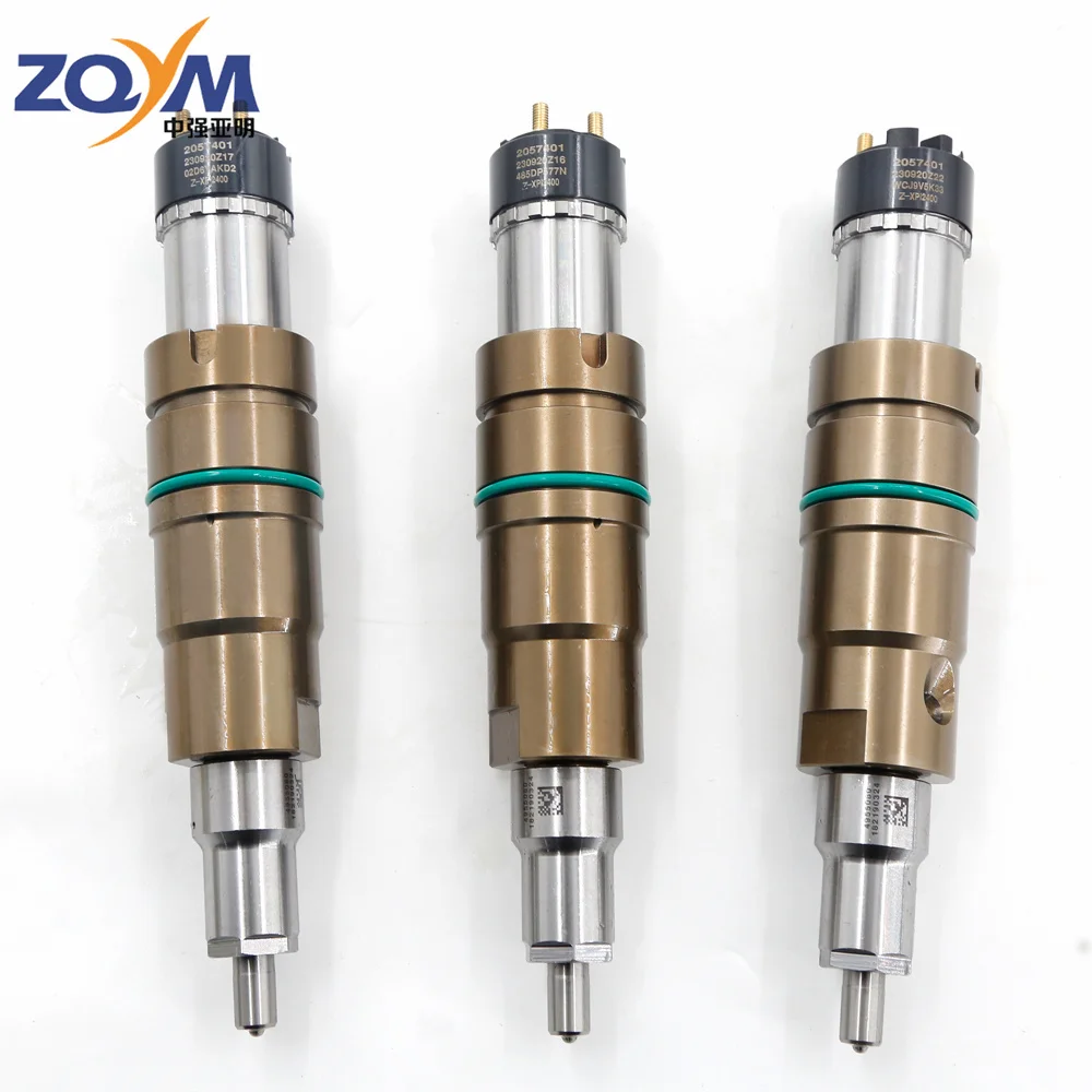 ZQYM Common rail diesel injector engine diesel electric injection nozzle injector assembly model is No-2057401for Cummins Scania