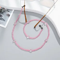 Custom Glass Bead glasses chain sunglasses rope glasses neck chains