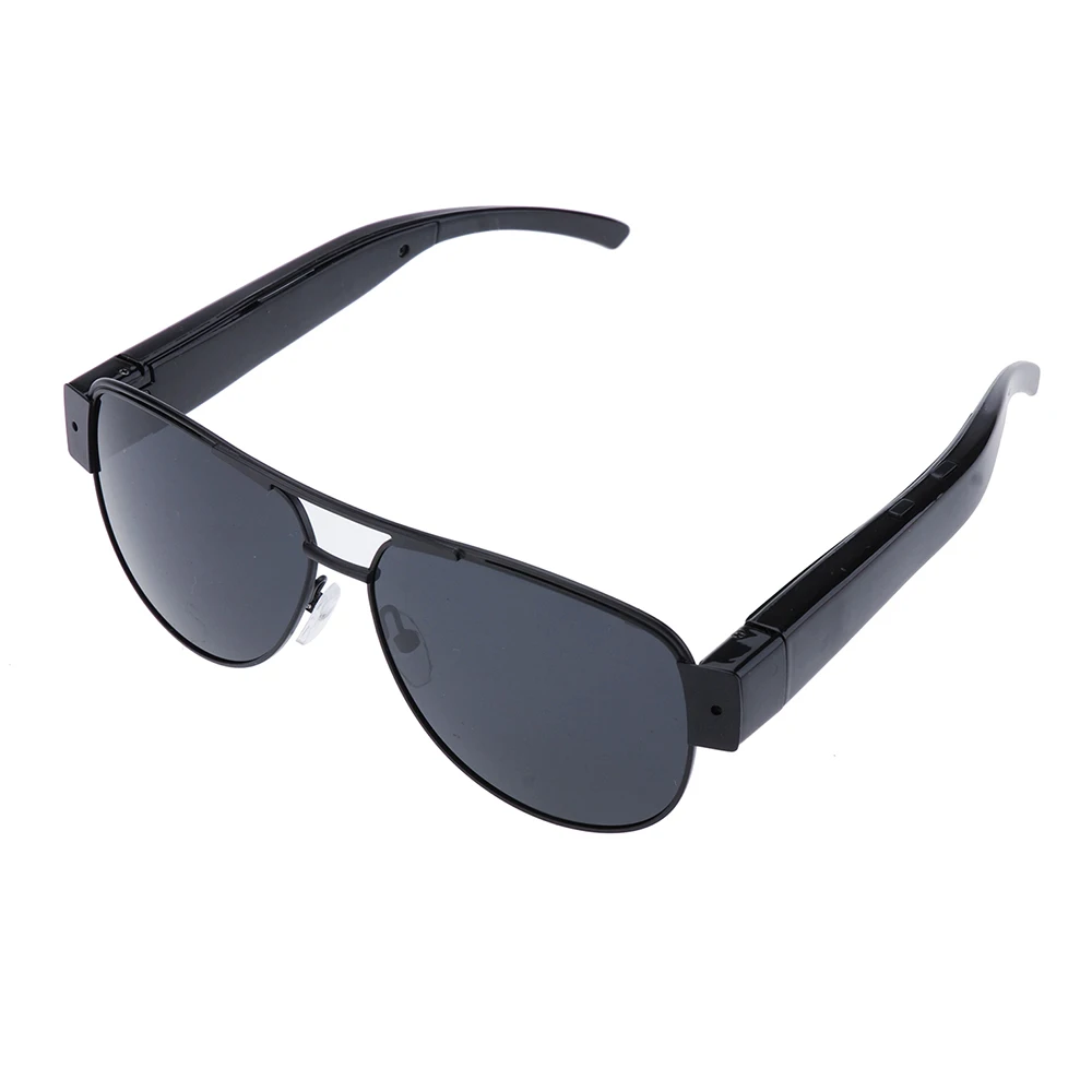 QZT HD 1080P Spy Hidden Glasses with Clear Lenses Rechargeable Battery for 1 Hour Recording