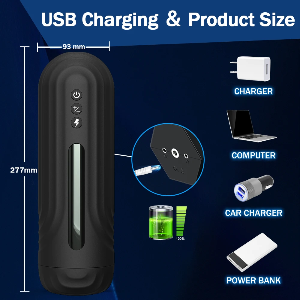 New hot selling 7+1 frequency/built-in vibration telescoping built-in pronunciation Automatic USB charging factory price
