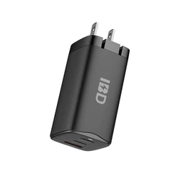65W Gan Tech Laptop PD 3.0 Travel Mobile Phone USB C Mobile Phone Charger Type C Fast Portable Charger For Macbook Samsung