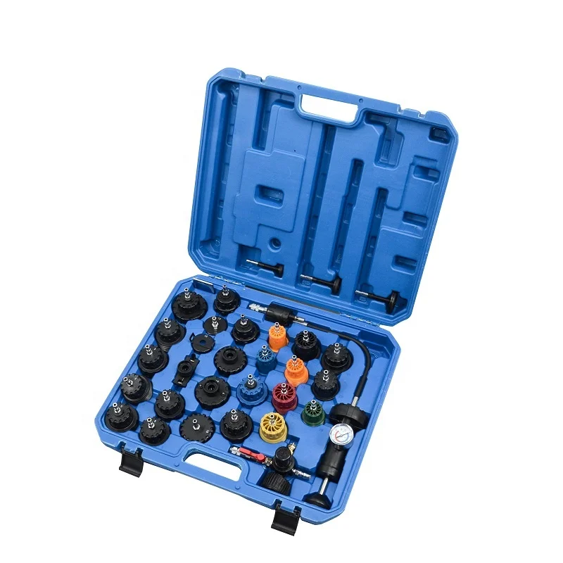 XCTOOL Car Repair Tool 32pcs  Radiator & Cap Pressure Test Kit XC9080