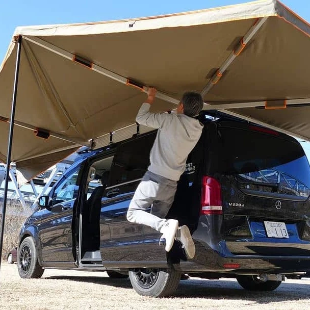 2023 новый стиль портативный автомобильный боковой тент HoYa 270 градусов 4x4 самостоятельный автоматический для кемпинга Защита от солнца