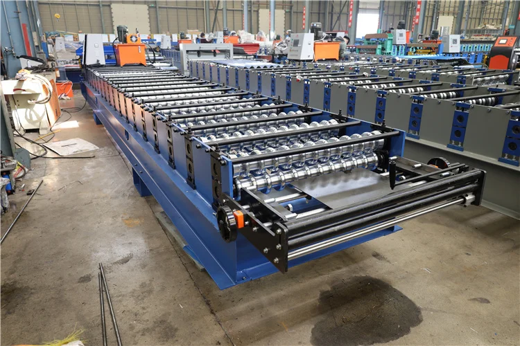 Good Quality Roll Forming Machine For Making Roof Panels good Price Roll Forming Machine For Making Roof Sheets Manufacturer